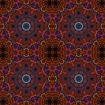 Seamless square patterns. Woven texture Stock Photos