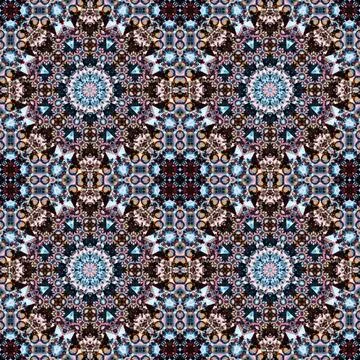 Seamless square patterns. Woven texture Stock Photos