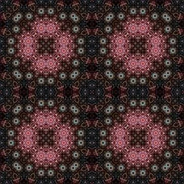 Seamless square patterns. Woven texture Stock Photos