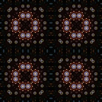 Seamless square patterns. Woven texture Foto stock