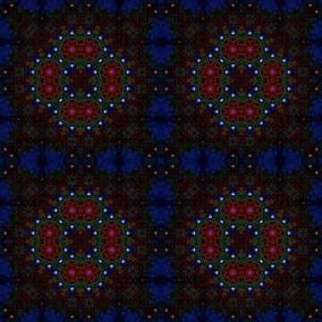 Seamless square patterns. Woven texture Stock Photos