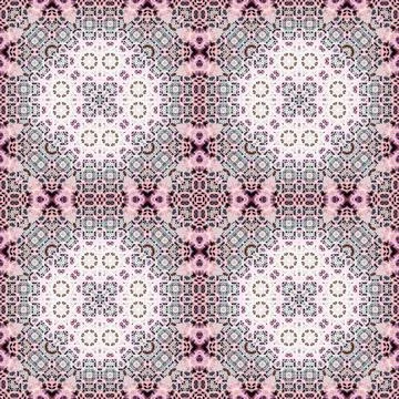 Seamless square patterns. Woven texture Stock Photos