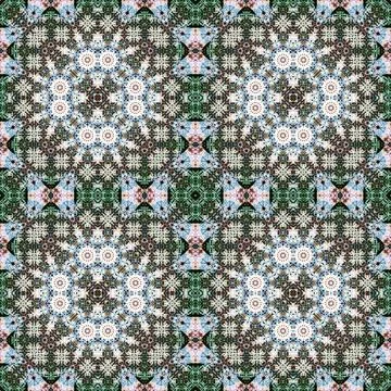 Seamless square patterns. Woven texture Stock Photos