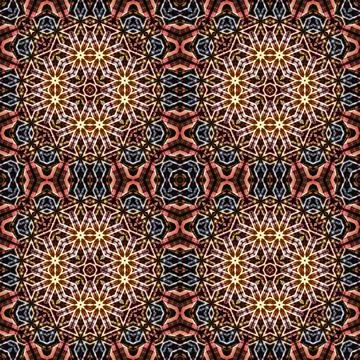 Seamless square patterns. Woven texture Stock Photos