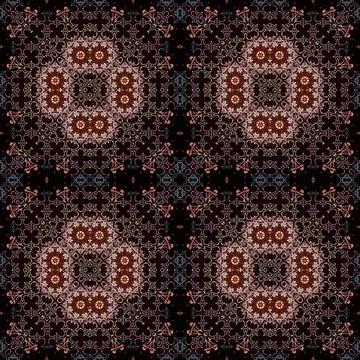 Seamless square patterns. Woven texture Stock Photos