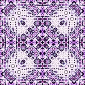 Seamless square patterns. Woven texture Stock Photos