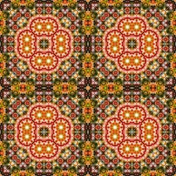 Seamless square patterns. Woven texture Stock Photos