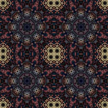 Seamless square patterns. Woven texture Stock Photos