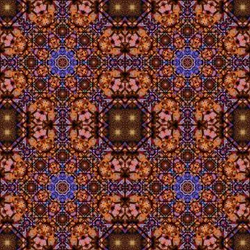 Seamless square patterns. Woven texture Stock Photos