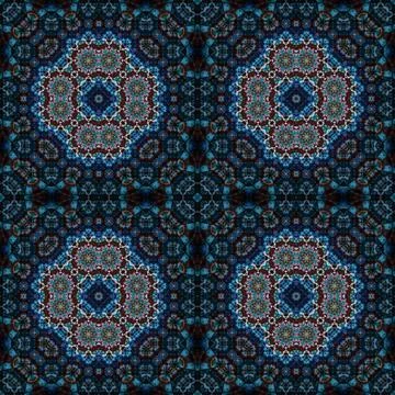 Seamless square patterns. Woven texture Foto stock