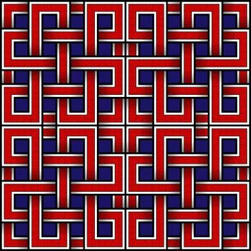 Seamless square wallpaper Stock Illustration