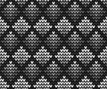 Seamless squares black background Stock Illustration
