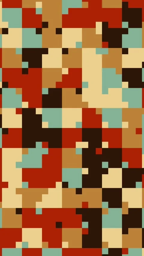 Seamless Squares Fill Procedural Motion Graphics Background Stock Footage 329919380