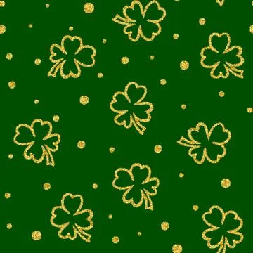 Seamless St. Patricks Day Stock Illustration
