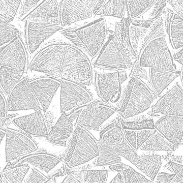 Seamless from stack of wood. Firewood texture. Vector illustration Stock-Illustration