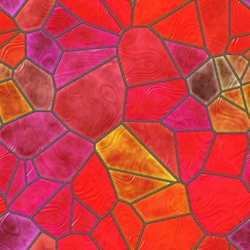 Seamless stained glass pattern 스톡 일러스트
