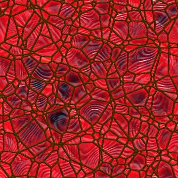 Seamless stained glass pattern Illustrazione stock