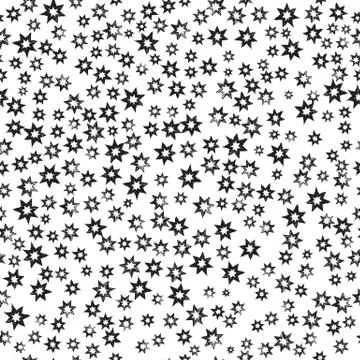 Seamless star background Stock Illustration