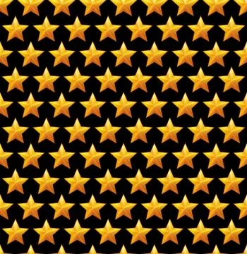 Seamless Star Background. Vector Pattern. Illustrazione stock