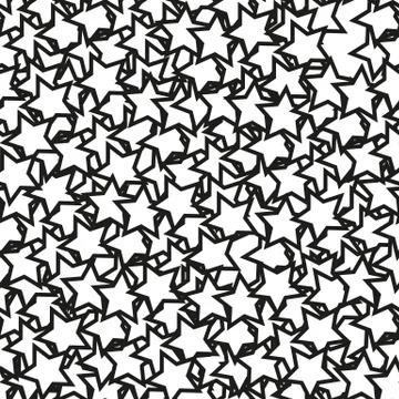 Seamless Star Stock Illustration