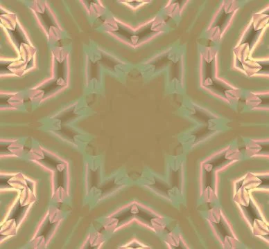 Seamless star pattern brown pink Stock Illustration