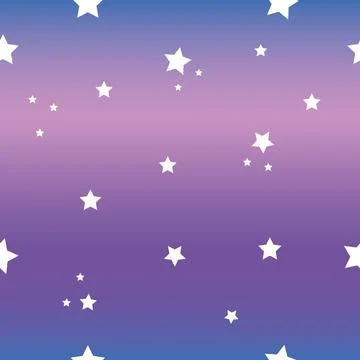 Seamless star pattern, endless texture background Stock Illustration