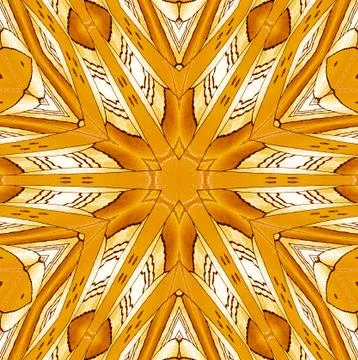 Seamless star pattern gold brown beige Stock Illustration