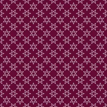 Seamless star pattern. pattern with star shapes on purple and white texture. Stock Illustration