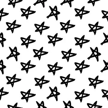 Seamless star pattern for printing and design 스톡 일러스트