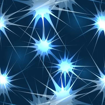 Seamless stars background Stock Illustration