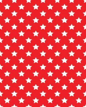 Seamless stars pattern Stock Illustration