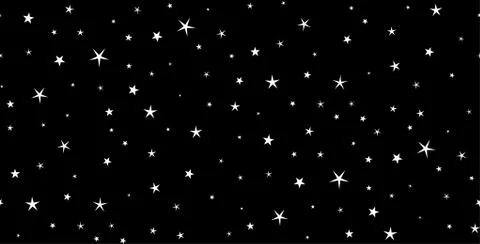Seamless stars pattern Stock Illustration