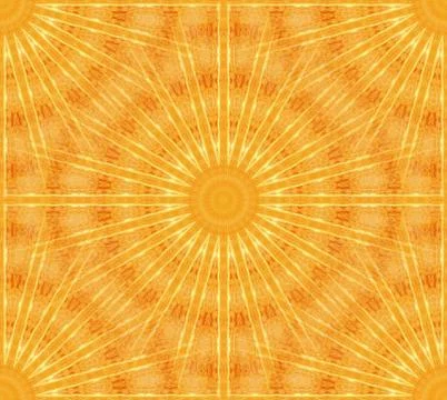 Seamless stars pattern yellow orange Stock Illustration