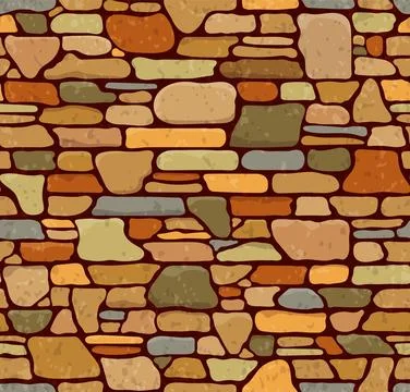 Seamless Stone Texture Stock Illustration