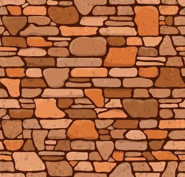 Seamless Stone Texture Stock Illustration