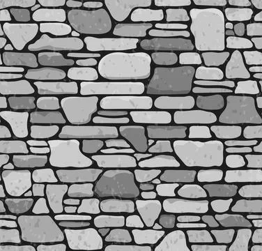 Seamless Stone Texture Stock Illustration