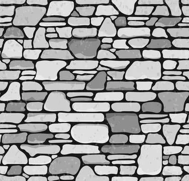 Seamless Stone Texture Stock Illustration