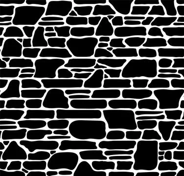 Seamless Stone Texture Stock Illustration