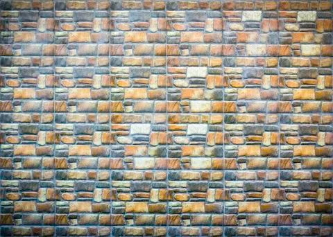 Seamless stone wall background Stock Photos