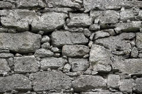 Seamless stone wall texture background Stock Photos