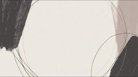 Seamless stopmotion animation with abstract handdrawn artistic frames in 4k Stock Footage 315347696