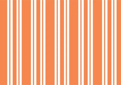 Seamless strip pattern in light orange color Stock Illustration