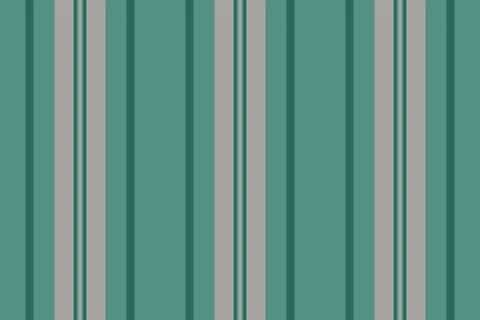 Seamless stripe pattern vector in teal and gray. This elegant, vertical texti Stock Illustration
