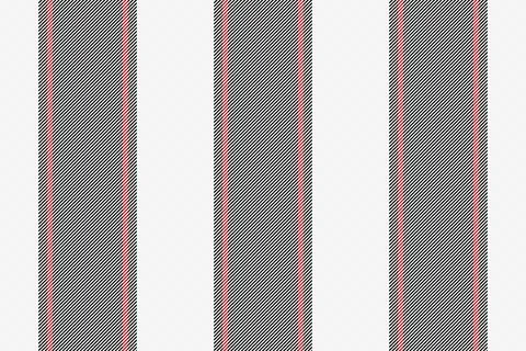 This seamless striped fabric pattern features elegant black and white lines w Stock Illustration