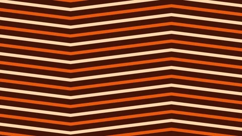 Seamless striped pattern background in warm earth tones for retro design Stock Footage 343631292