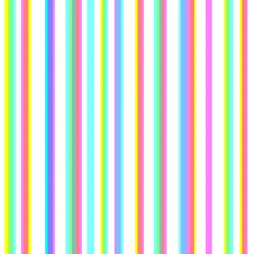 Seamless striped pattern with chromatic aberration effect. Stock Illustration