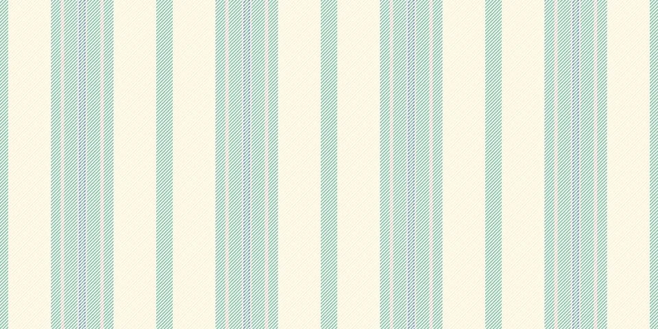 This seamless striped pattern features elegant mint and cream lines with a su Illustrazione stock