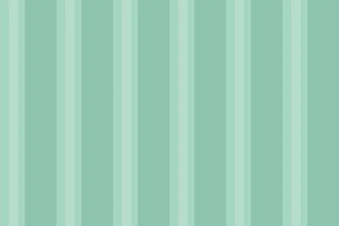 A seamless striped pattern featuring elegant vertical lines in soft mint gree Stock Illustration
