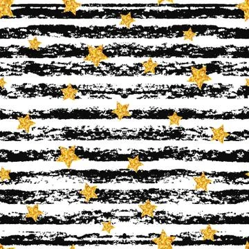 Seamless striped pattern Stock Illustration