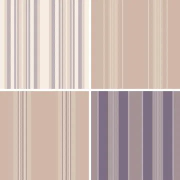 Seamless striped pattern pack for bespoke tailoring and exclusive fashion. .. Stockillustratie